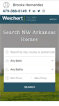 Mobile Screenshot of brooke.findnwahomes.com